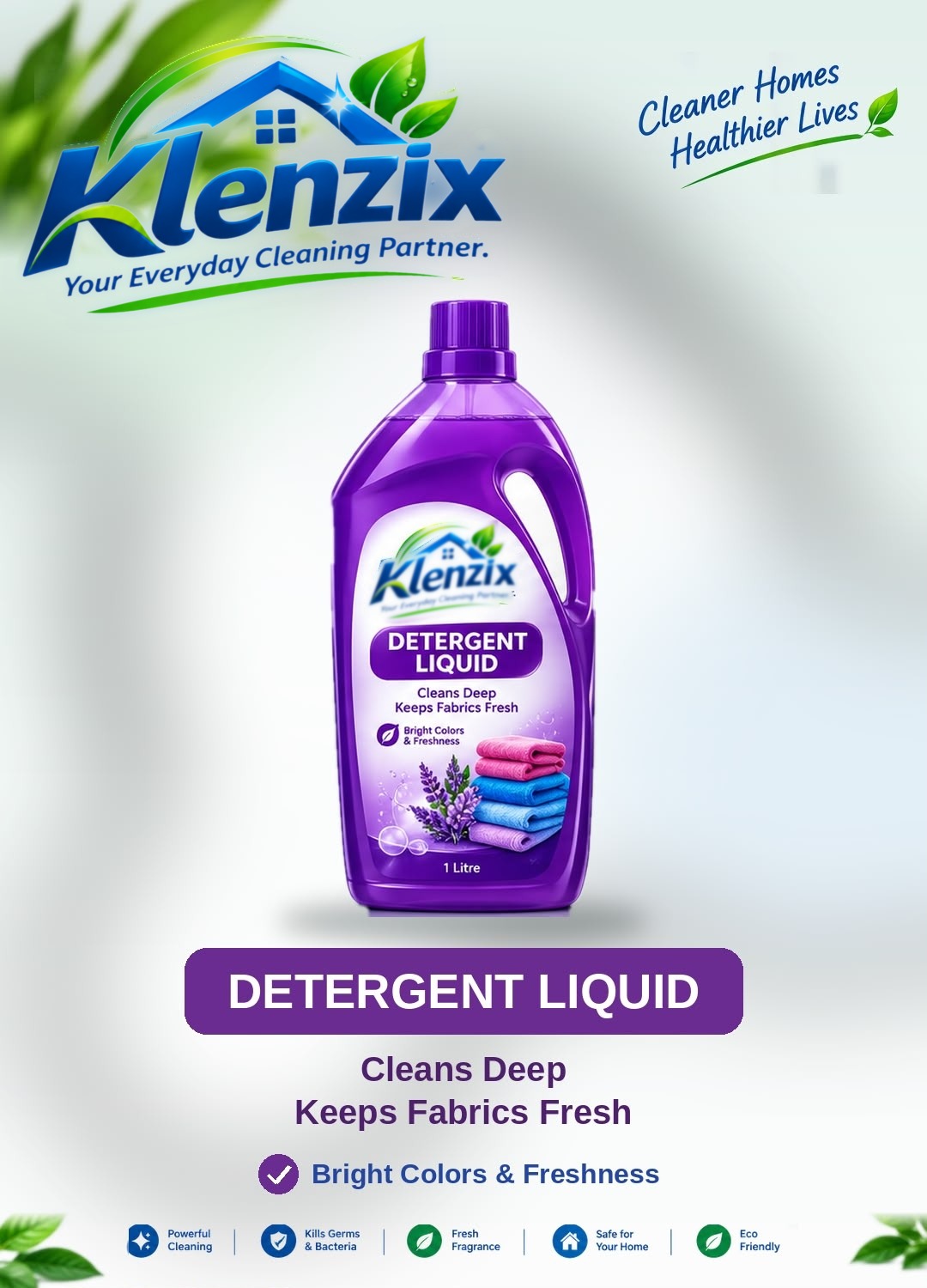 Klenzix Detergent Liquid Fabric Care