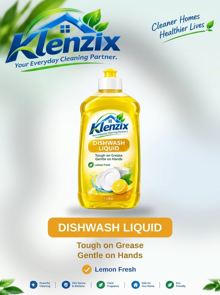 Klenzix Dishwash Gel Lemon Active